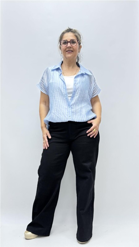 CAMISA NATALIA AZUL