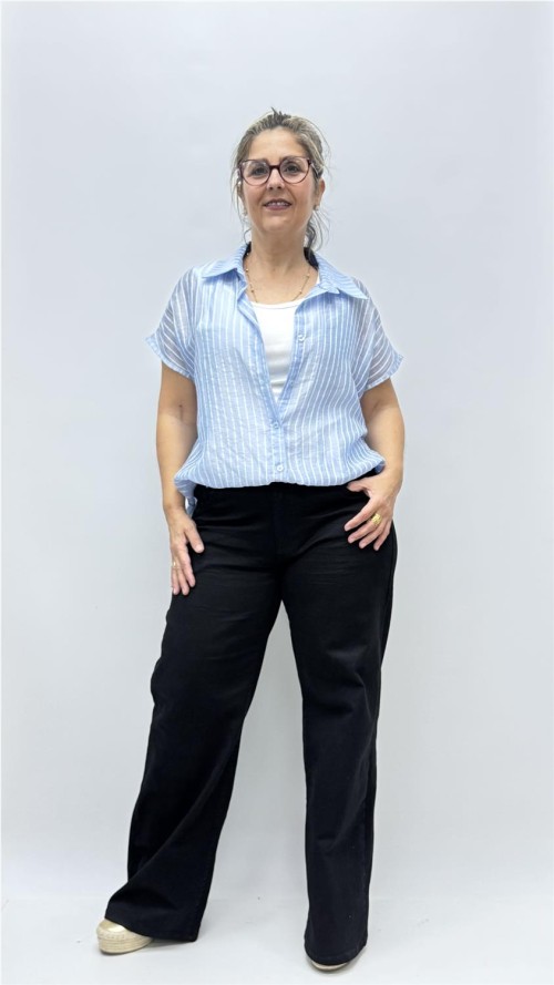 CAMISA NATALIA AZUL