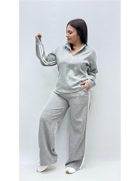 CONJUNTO CHANDAL TATI GRIS