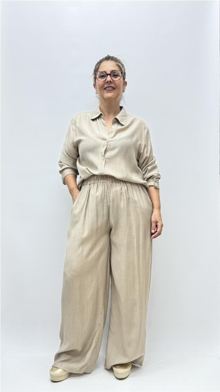 CONJUNTO CHARI TAUPE