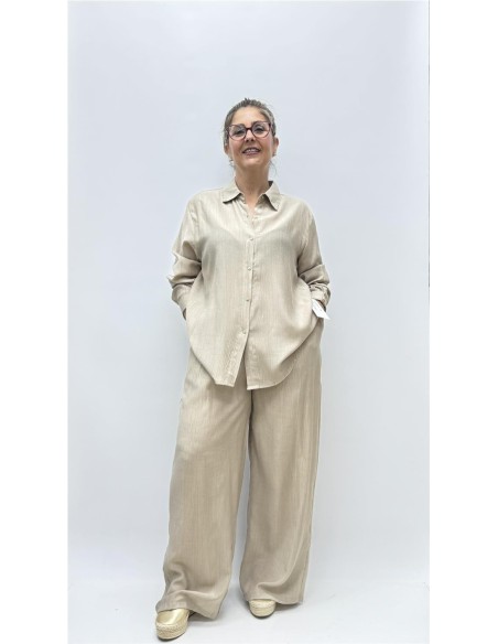 CONJUNTO CHARI TAUPE