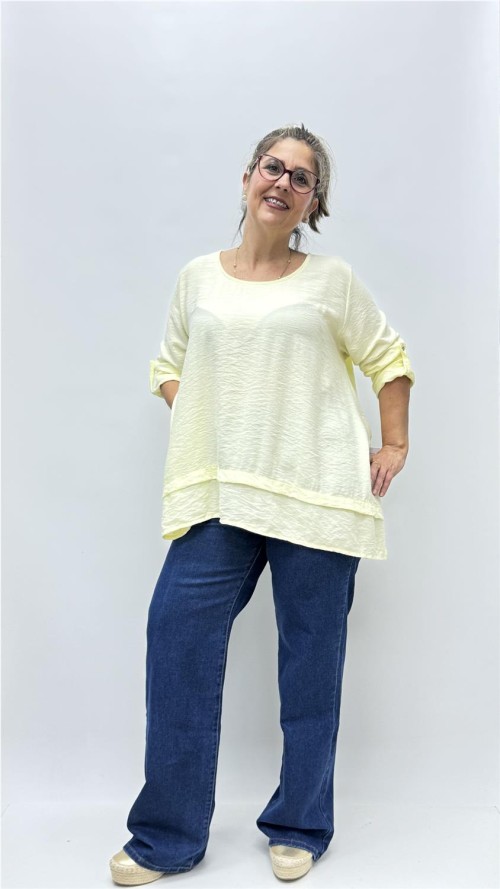 CAMISA VITO AMARILLO