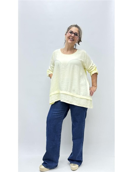 CAMISA VITO AMARILLO