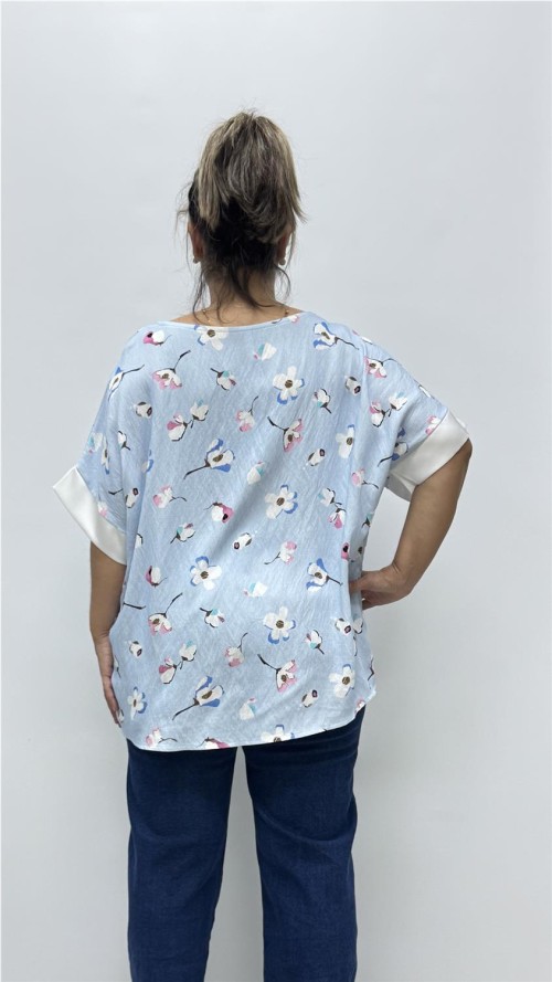 CAMISA MARGARITA AZUL