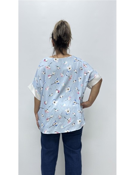 CAMISA MARGARITA AZUL