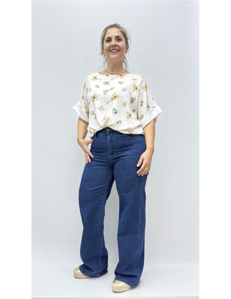 CAMISA MARGARITA BEIG