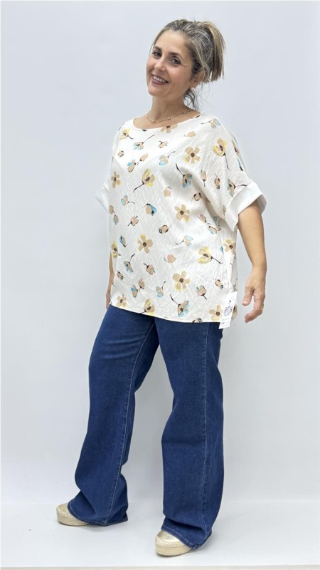 CAMISA MARGARITA BEIG 2