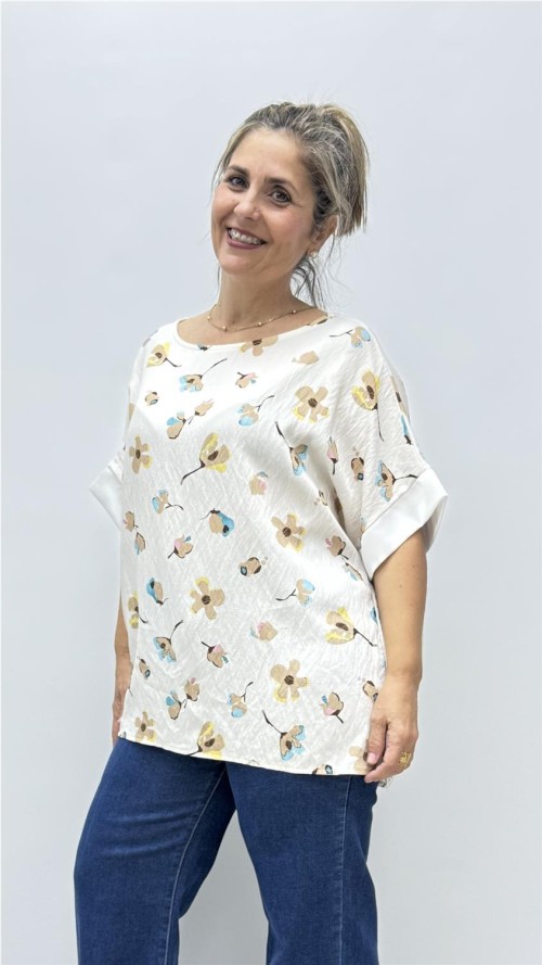 CAMISA MARGARITA BEIG