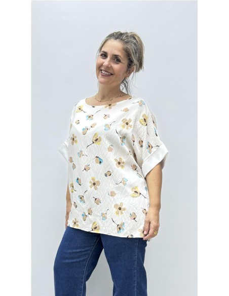 CAMISA MARGARITA BEIG