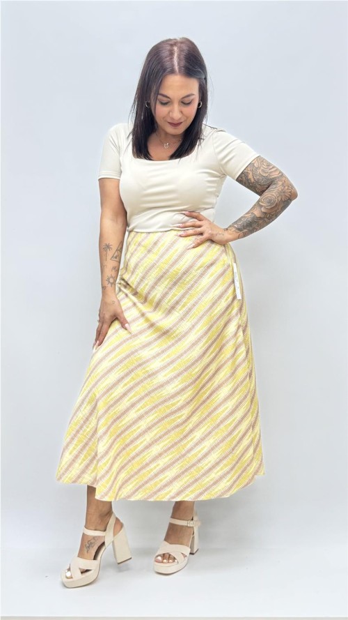 FALDA ELISA AMARILLO