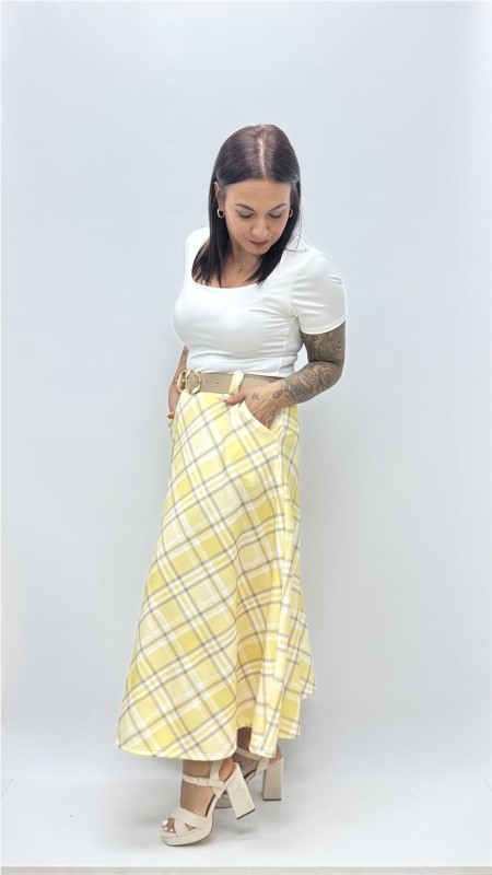 FALDA MARISA AMARILLO 2