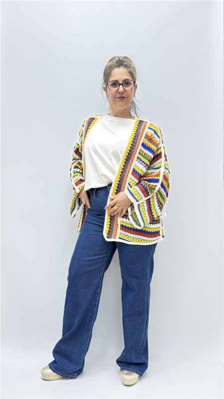 KIMONO MULTI BICOLOR