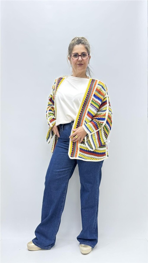 KIMONO MULTI BICOLOR