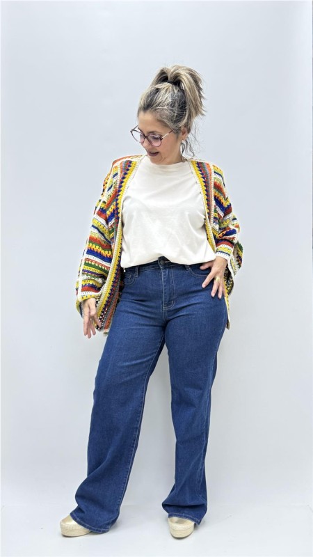 KIMONO MULTI BICOLOR 2