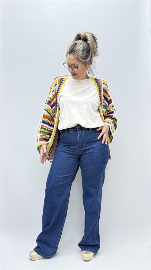 KIMONO MULTI BICOLOR