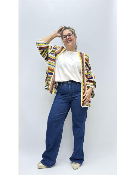 KIMONO MULTI BICOLOR