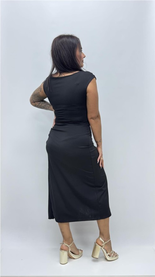 VESTIDO MAR NEGRO