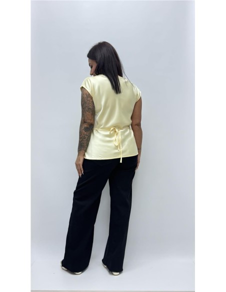 TOP FRANXESCA AMARILLO