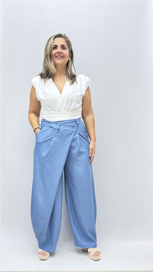 PANTALON DIANA AZUL