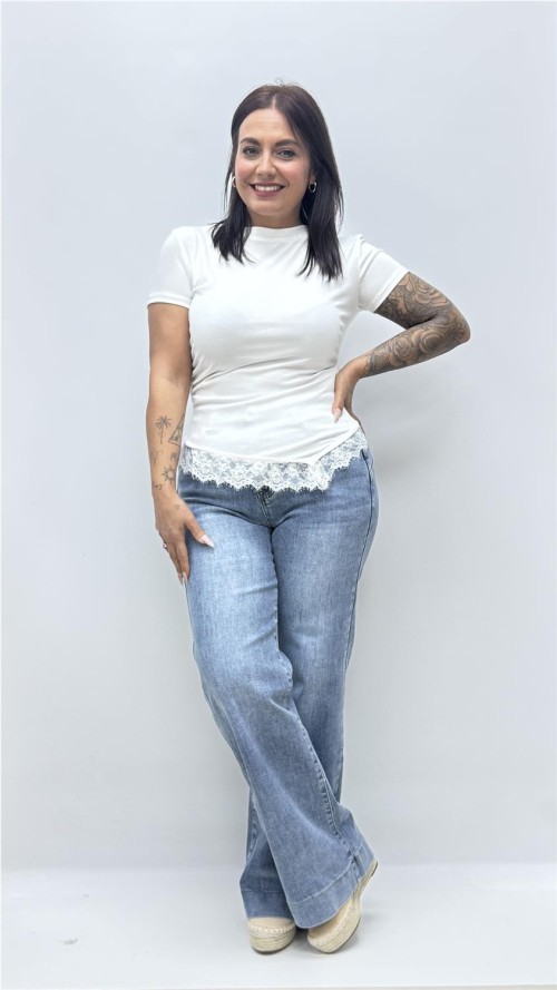 CAMISETA VEGA BLANCO