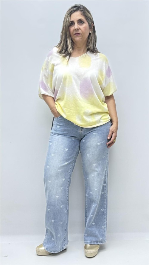 CAMISETA ESTELA AMARILLO