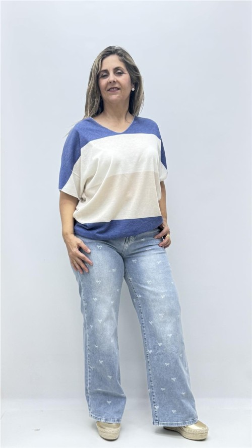 CAMISETA ESTELA AZUL