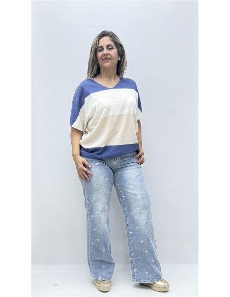 CAMISETA ESTELA AZUL