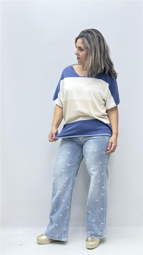 CAMISETA ESTELA AZUL