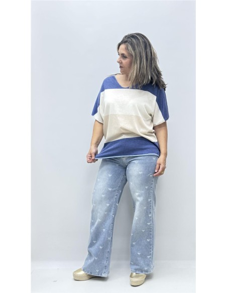 CAMISETA ESTELA AZUL