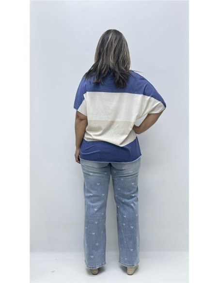 CAMISETA ESTELA AZUL