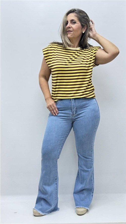 CAMISETA LAIA AMARILLO