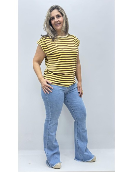CAMISETA LAIA AMARILLO