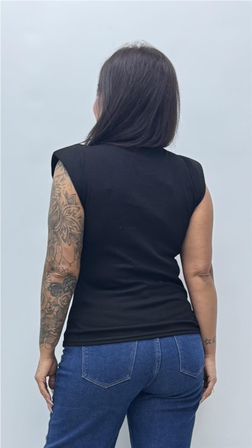 CAMISETA PANAMA NEGRO