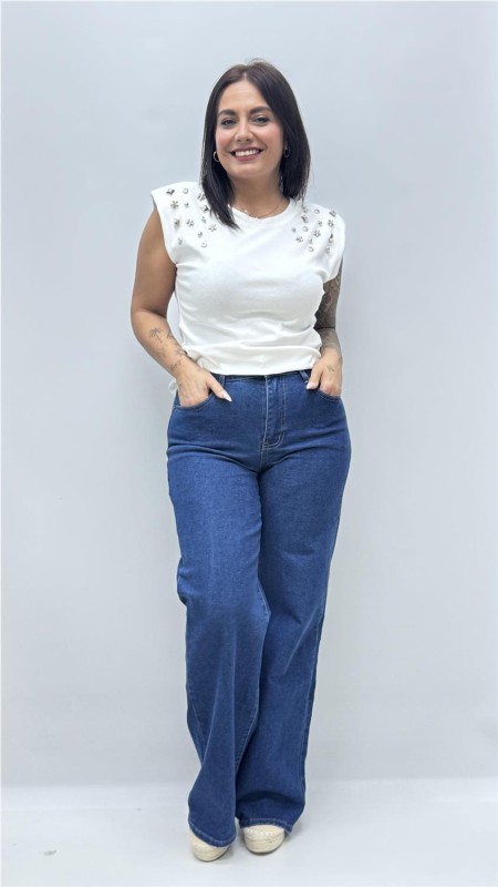 CAMISETA PANAMA BLANCO