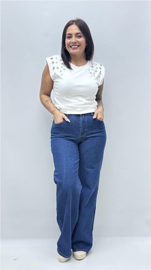 CAMISETA PANAMA BLANCO