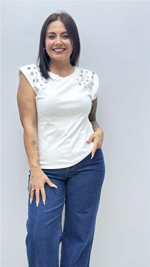 CAMISETA PANAMA BLANCO