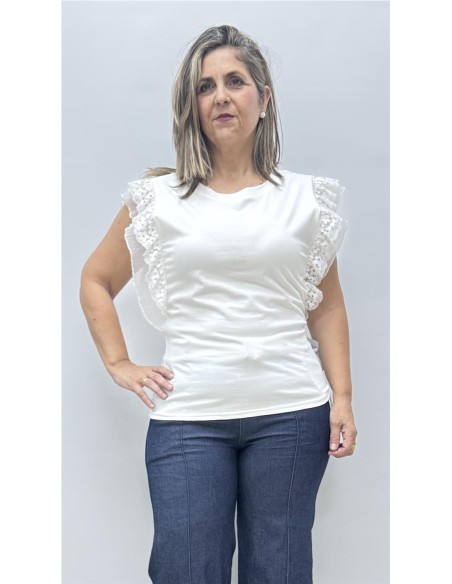 CAMISETA HUESCA BLANCO