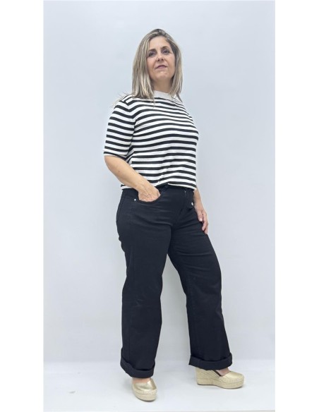 CAMISETA LAURA NEGRO