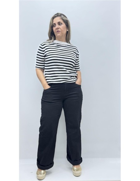 CAMISETA LAURA NEGRO