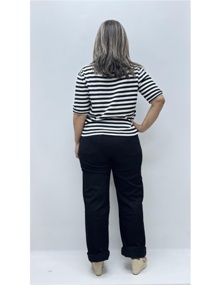 CAMISETA LAURA NEGRO