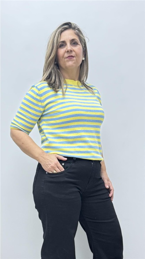 CAMISETA LAURA AMARILLO