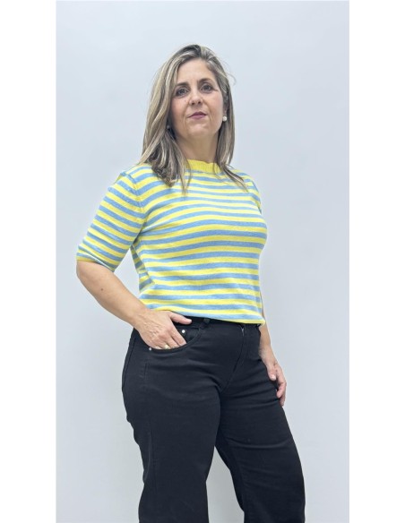 CAMISETA LAURA AMARILLO