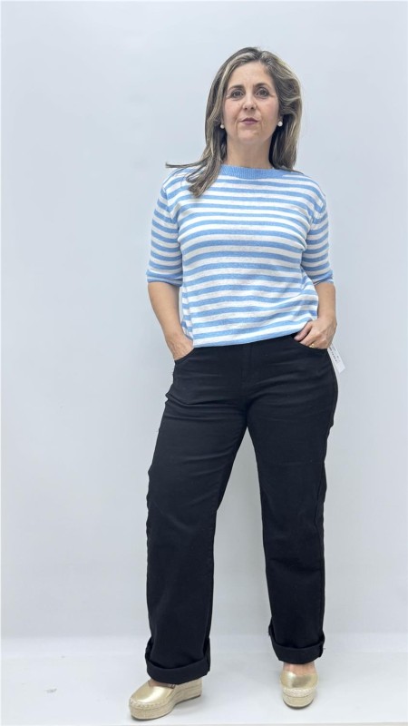 CAMISETA LAURA AZUL 2