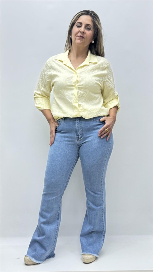 CAMISA ATENEA AMARILLO