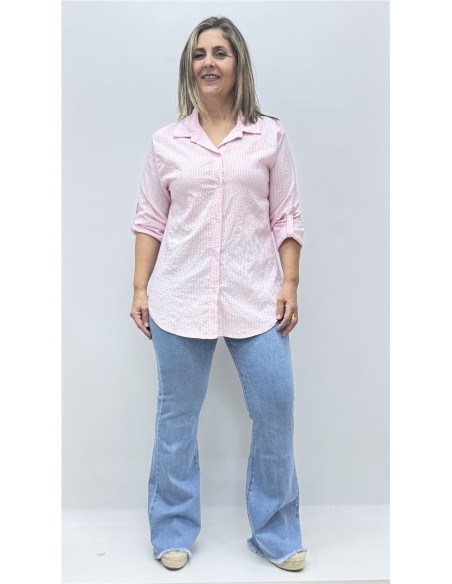 CAMISA ATENEA ROSA