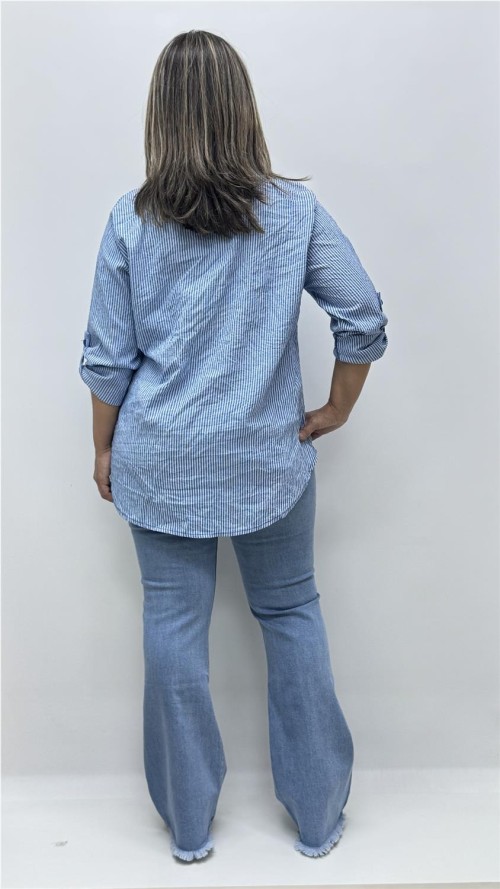 CAMISA ATENEA MARINO