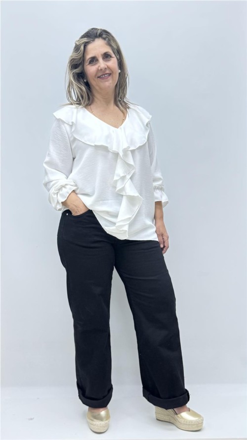 CAMISA SEVILLA BLANCO