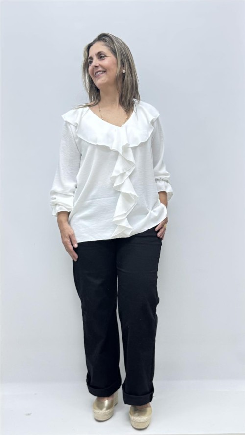 CAMISA SEVILLA BLANCO