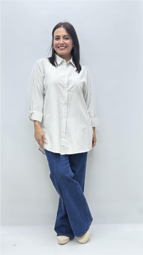 CAMISA CLARA GRIS