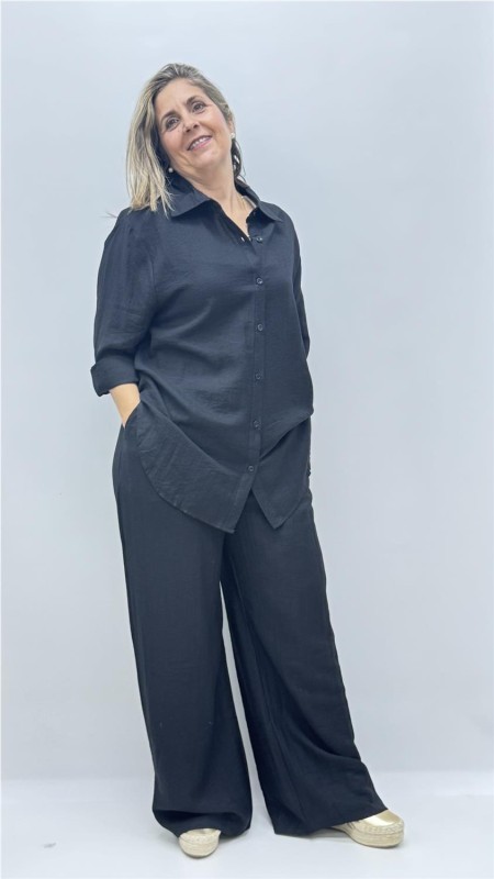 CAMISA BARBARA NEGRO